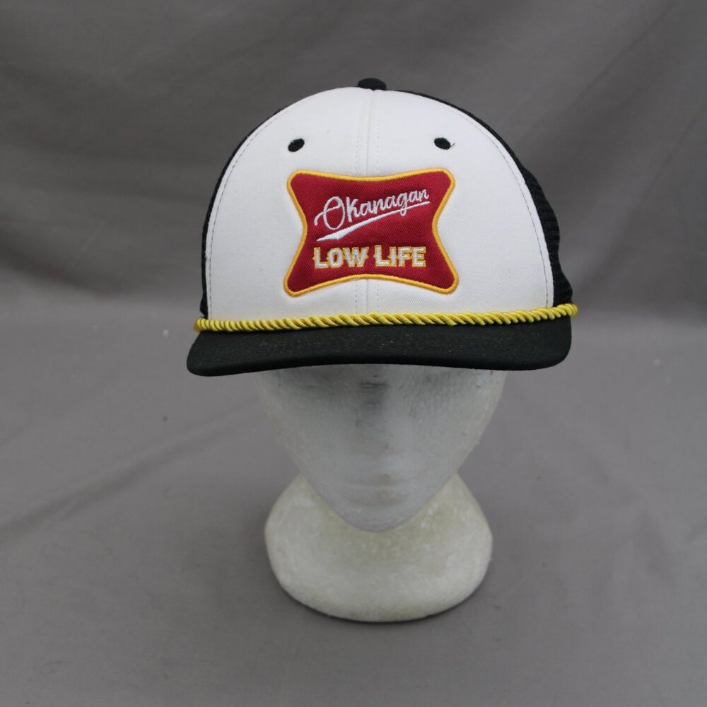 Skateboard Shop Hat - Okanagan Low Life Stitched Graphic - Adult Snapback